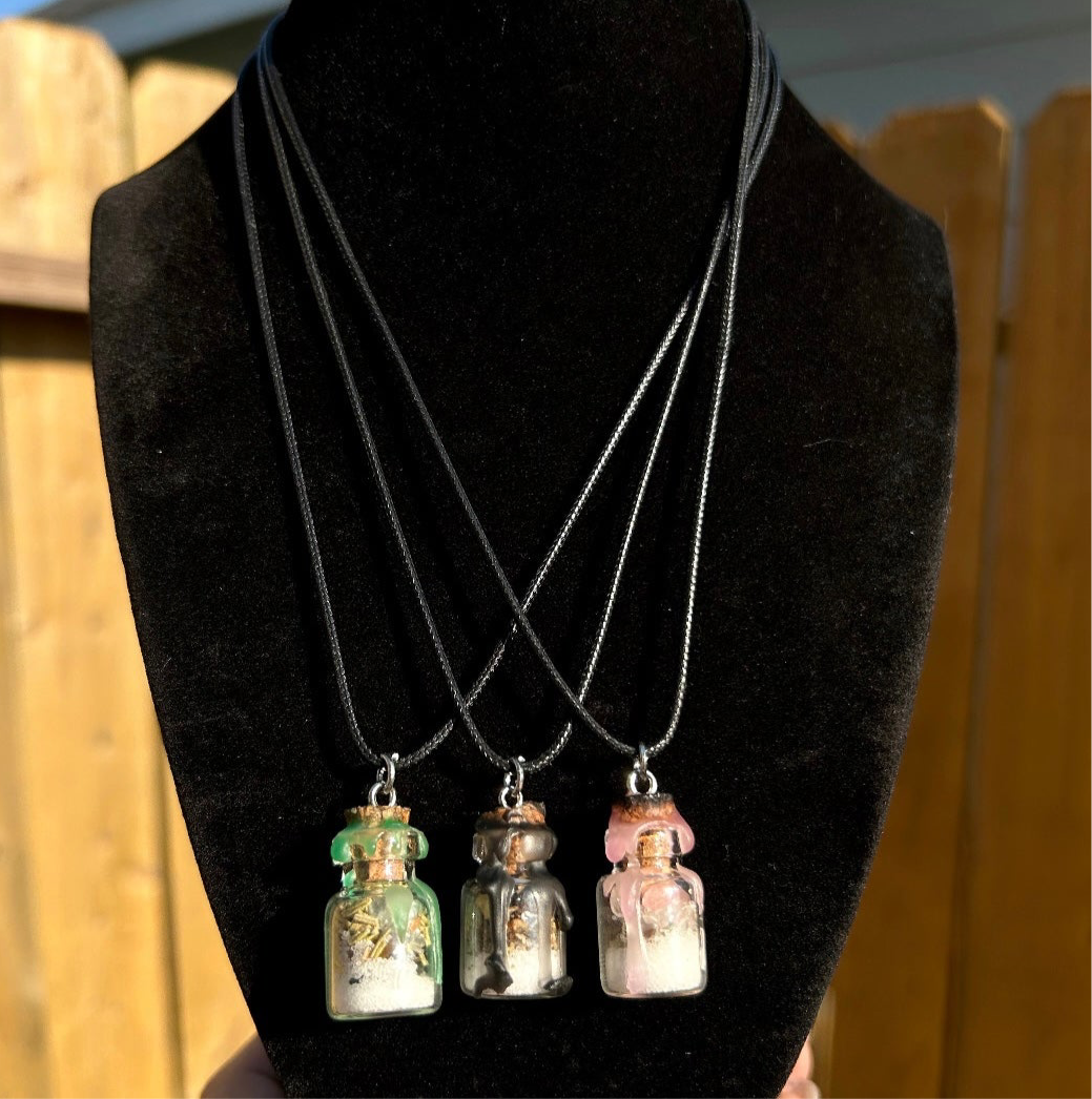 Spell Jar Necklaces