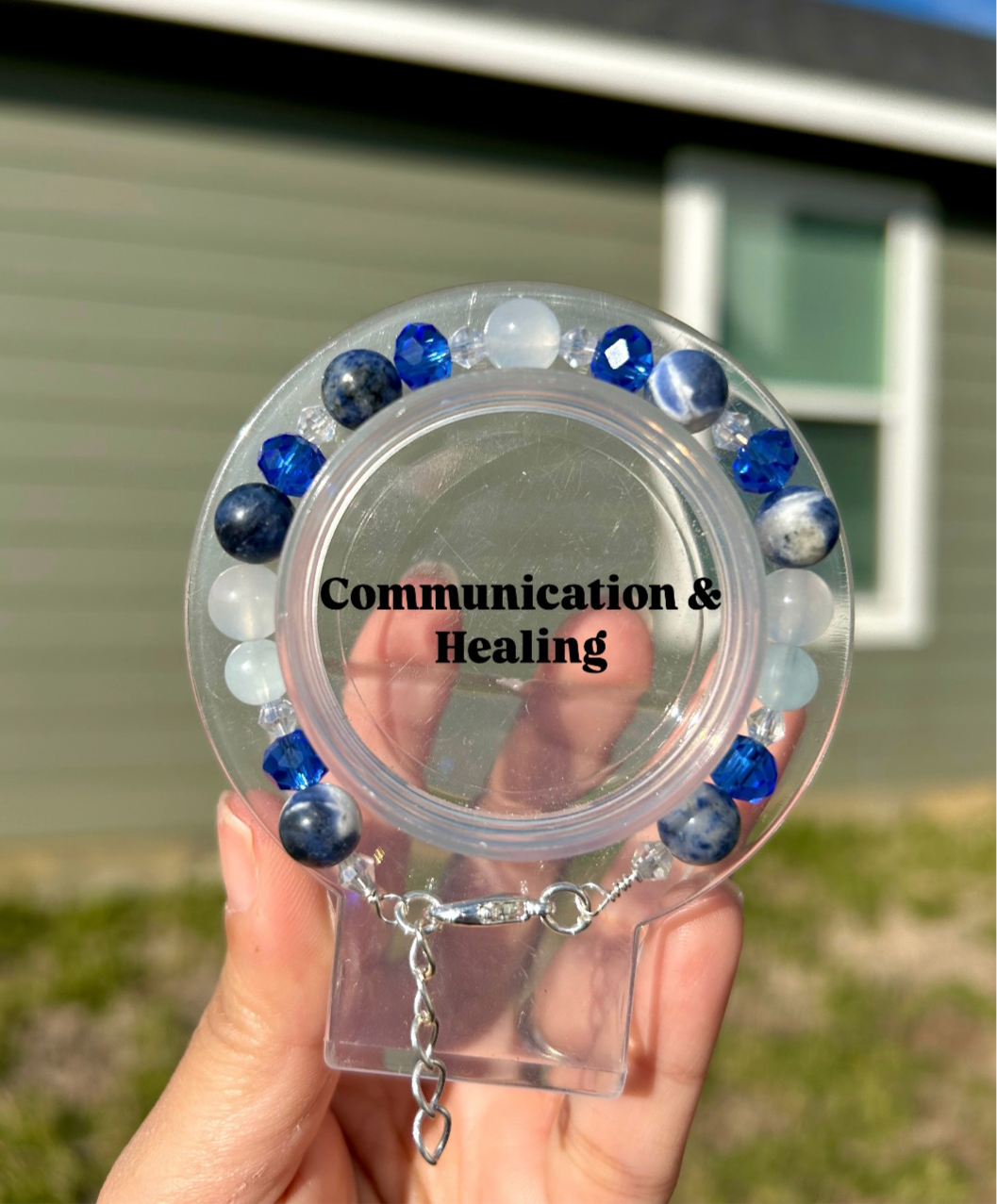 Communication & Healing Adjustable Bracelet