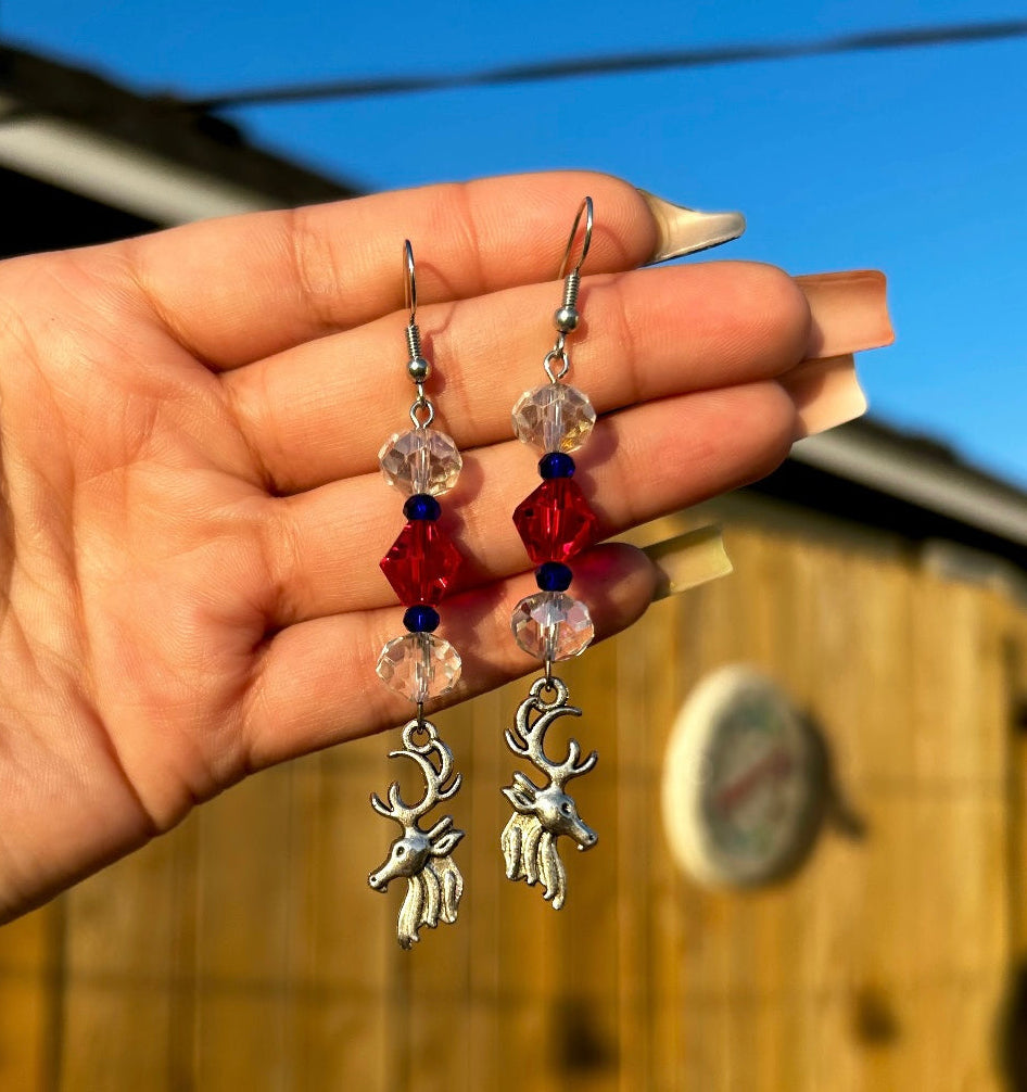 Reindeer Earrings
