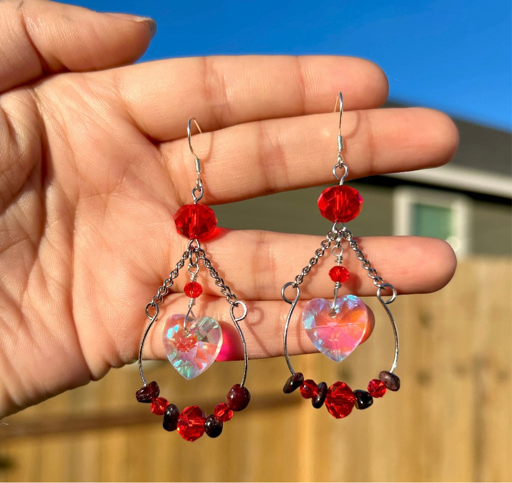 Elegant Heart Earrings