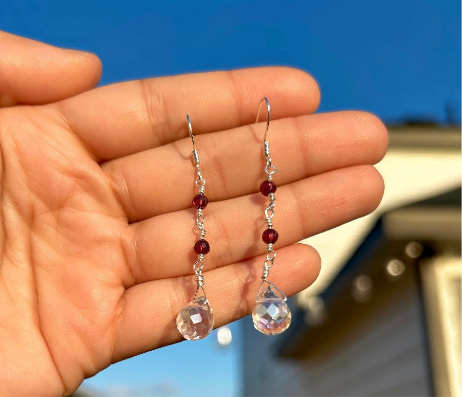 Petite Crystal Earrings