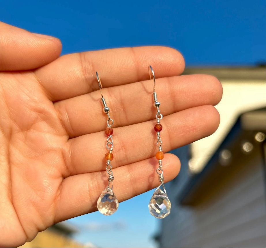 Petite Crystal Earrings