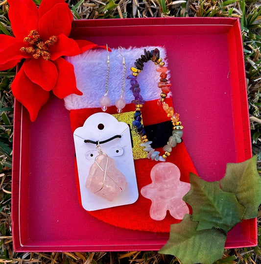 Rose Quartz Stocking Stuffer Set