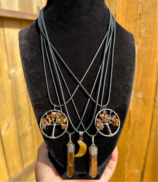 Tigers Eye Necklaces