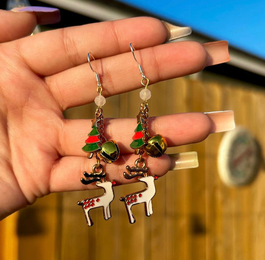 Reindeer Earrings