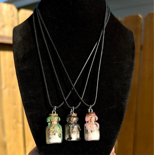 Spell Jar Necklaces
