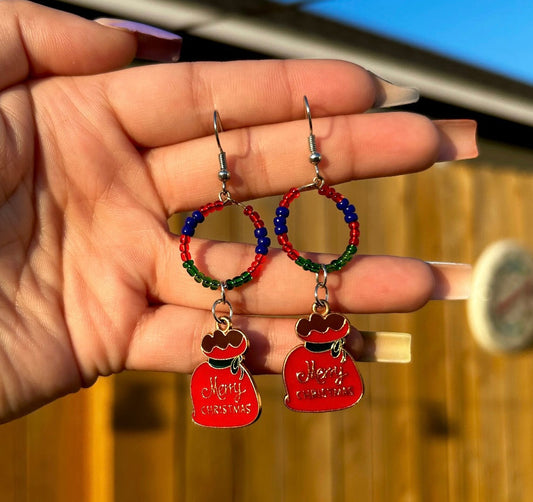 Santa’s Bag Earrings