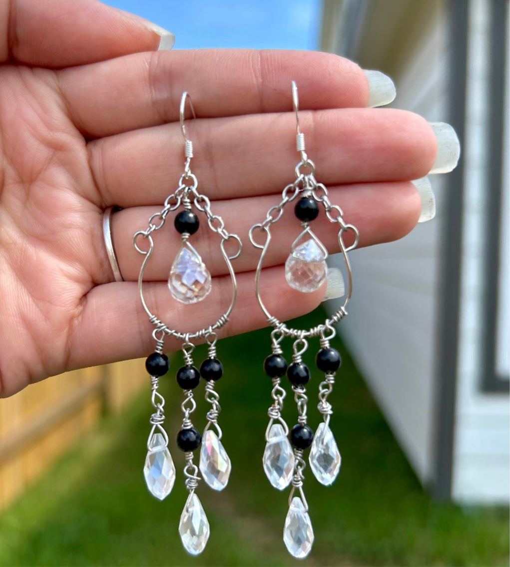 Intricate Chandelier Earrings