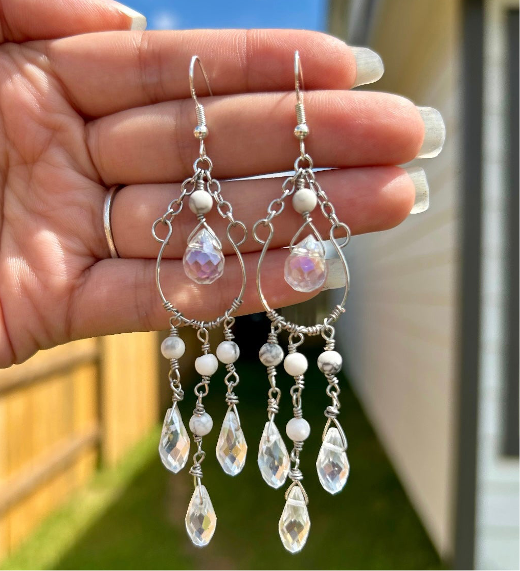 Intricate Chandelier Earrings