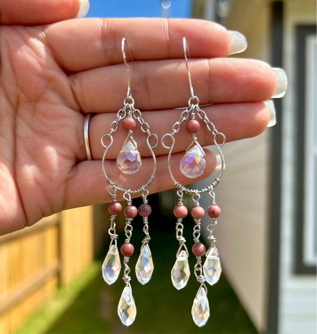 Intricate Chandelier Earrings