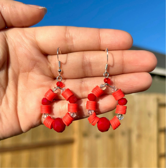 Red Earrings