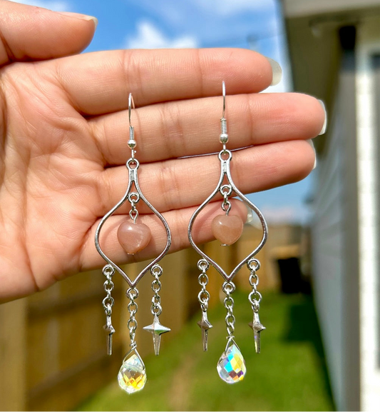 Crystal Chandelier Earrings