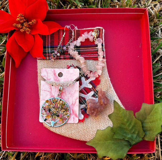 Crystal Jewelry Stocking Stuffer Set