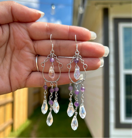 Intricate Chandelier Earrings