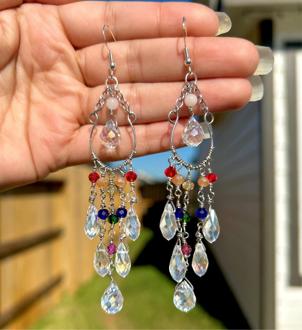 Intricate Chandelier Earrings