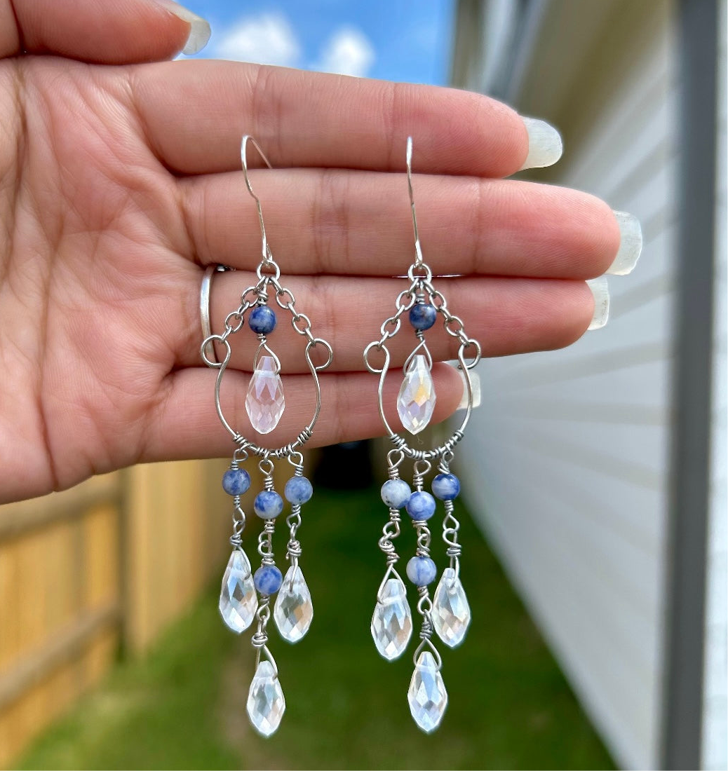 Intricate Chandelier Earrings