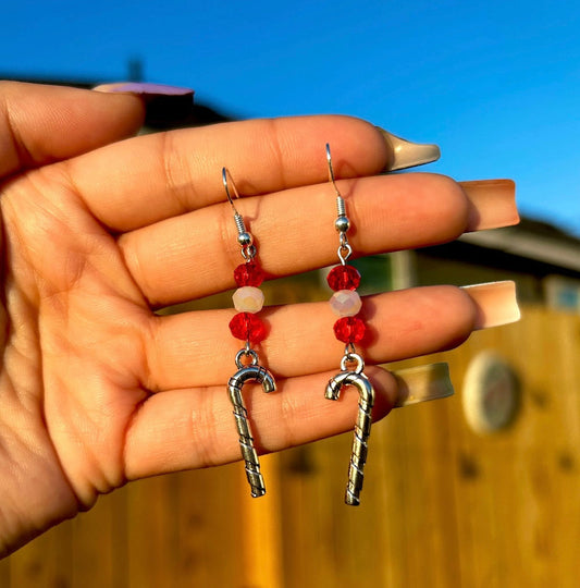 Candy Cane Earrings