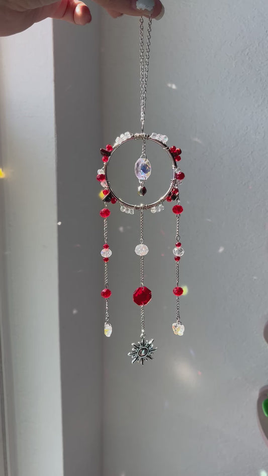 Red Jasper Suncatcher