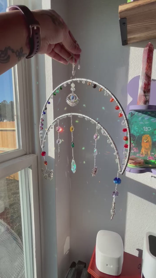 Rainbow Eye Suncatcher